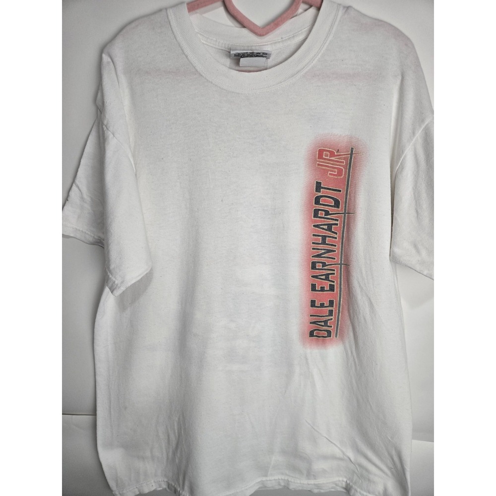 Vintage Y2k Dale Earnhardt Jr 2 Sided T-Shirt Size Large Winners Circle Nascar